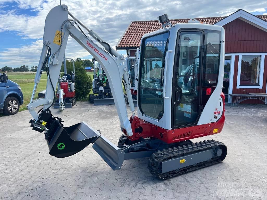 Takeuchi TB216 Mini pelle < 7t