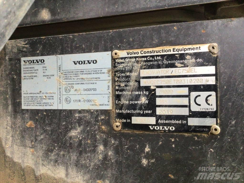 Volvo EC 750 E Pelle sur chenilles