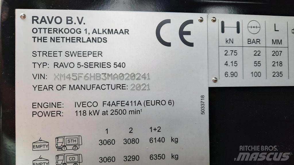 Ravo 540STH Balayeuse / Autolaveuse