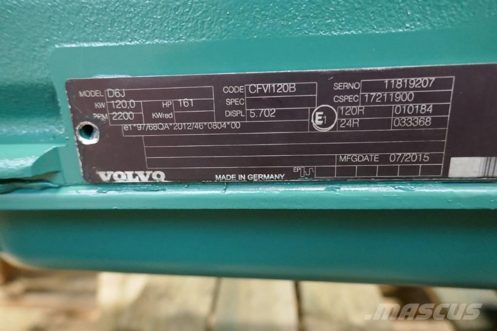 Volvo D6J Moteur