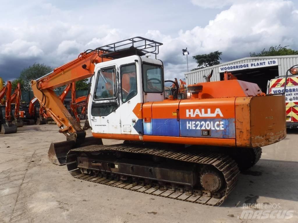 Halla HE220LCE Pelle sur chenilles