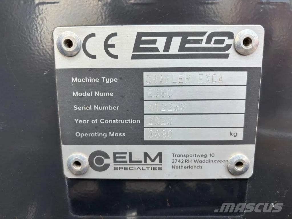 Etec E36C Mini pelle < 7t