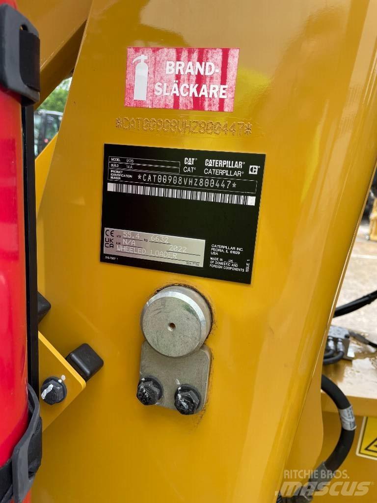 CAT 908 M Chargeuse sur pneus