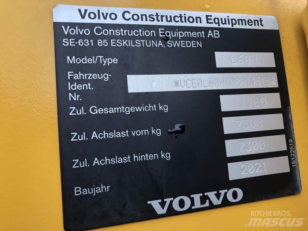 Volvo L60H Chargeuse sur pneus