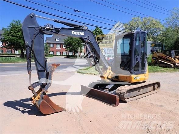 John Deere 50D Mini pelle < 7t