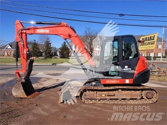 Kubota KX080-4 Pelle sur chenilles