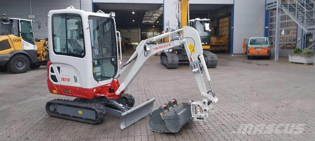 Takeuchi TB 216 A Mini pelle < 7t