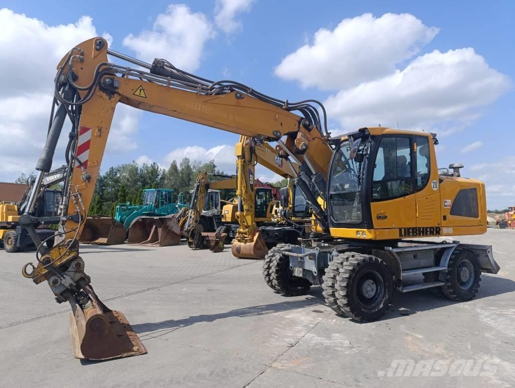 Liebherr A 916 Pelle sur pneus