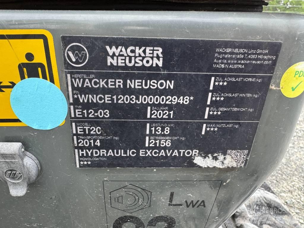 Wacker Neuson ET20 Pelle sur chenilles