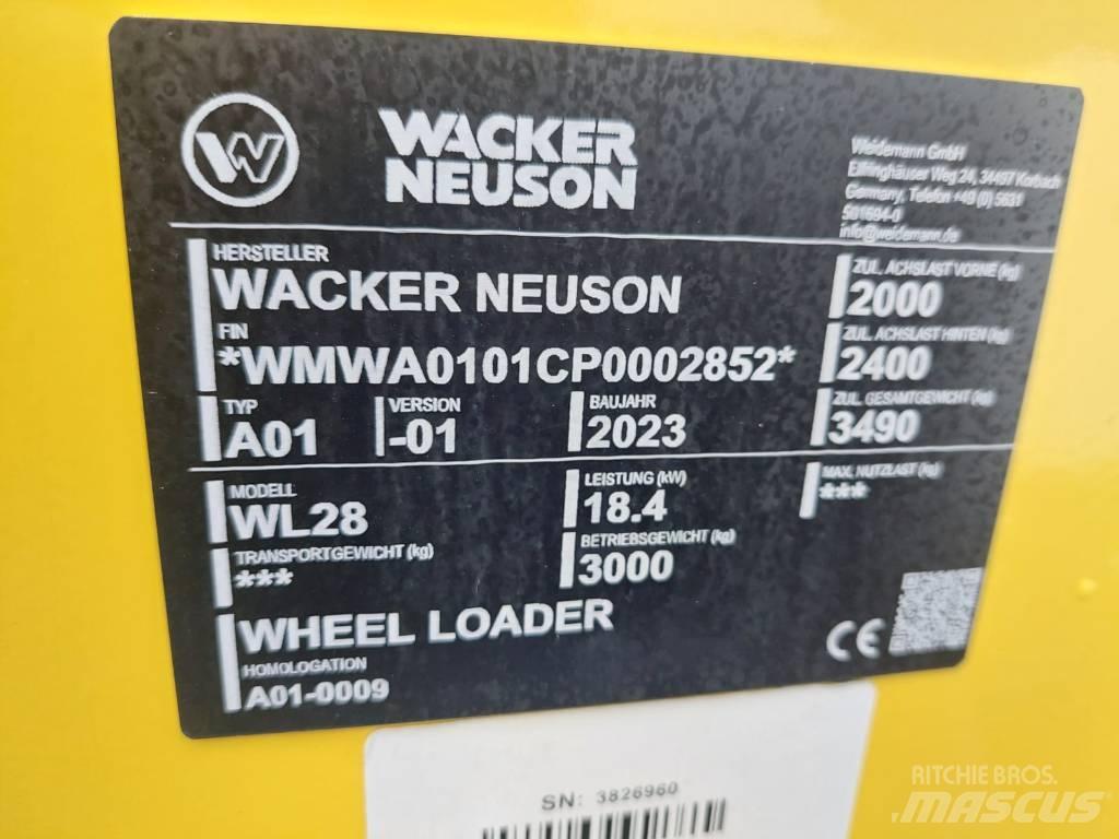 Wacker Neuson WL28 Chargeuse sur pneus