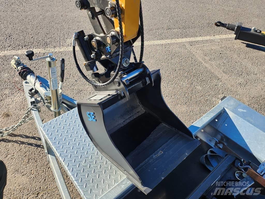 Sany 1.8 T Med Släp Mini pelle < 7t