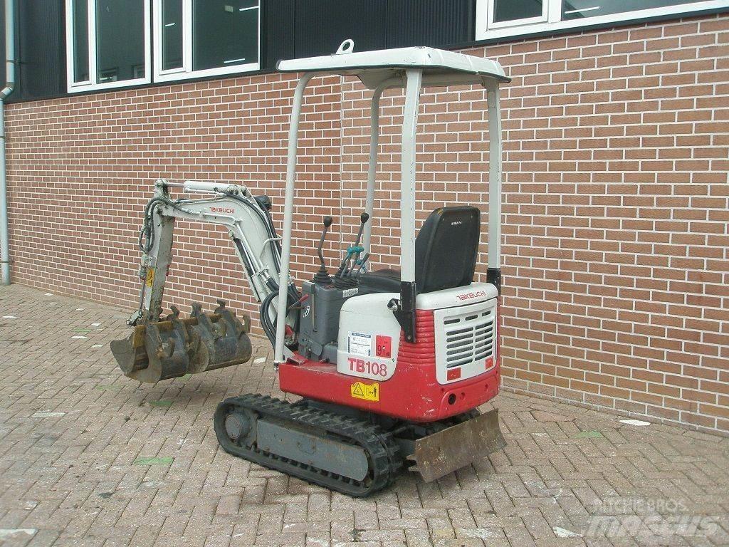 Takeuchi TB108 Mini pelle < 7t