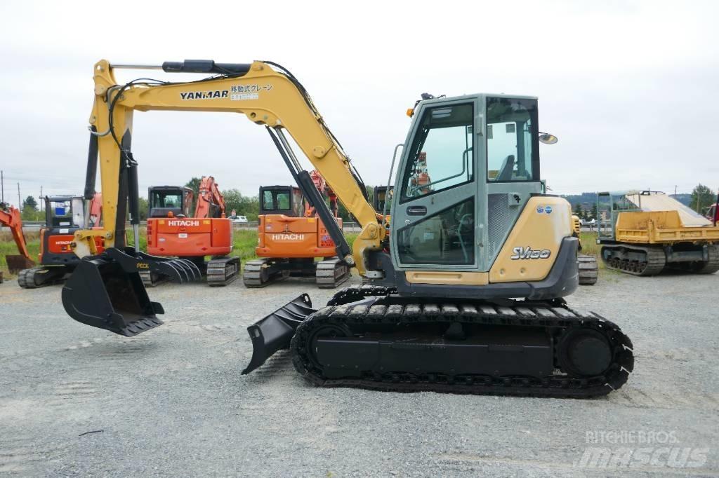 Yanmar SV 100-1 Pelle sur chenilles