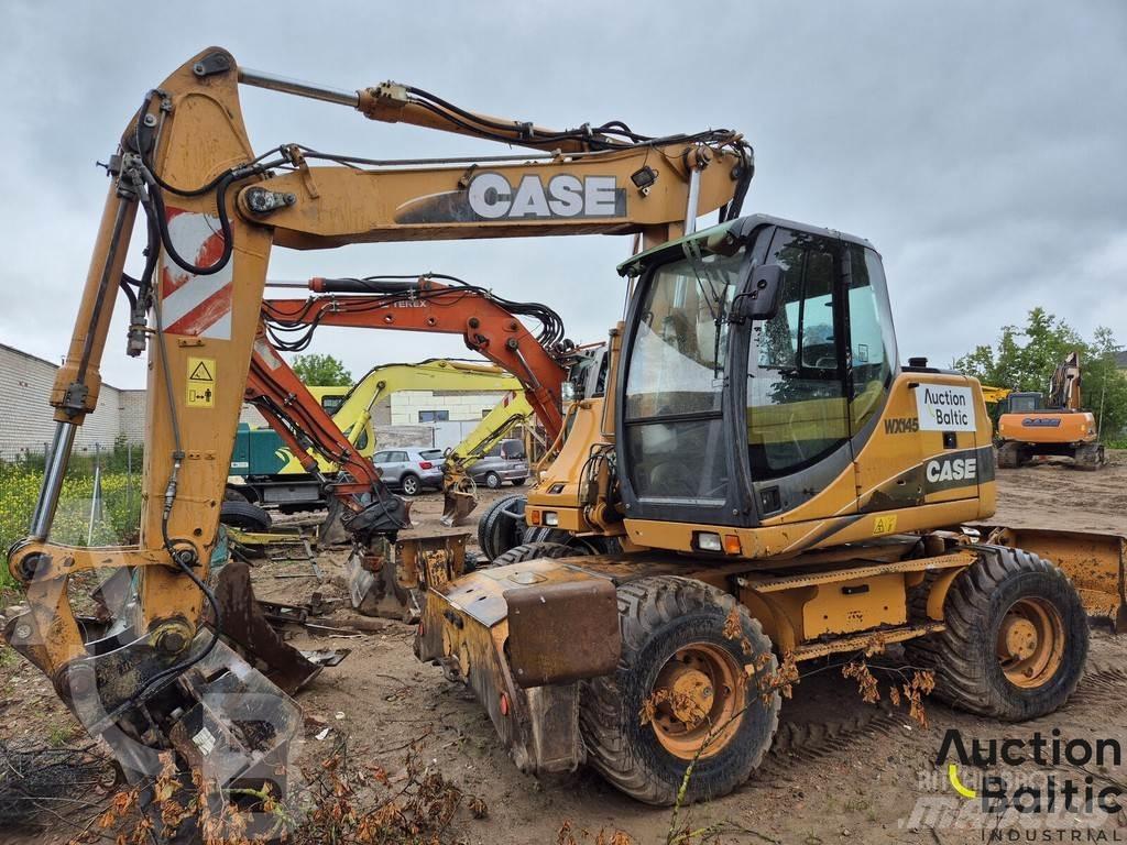 CASE WX 145 Pelle sur pneus