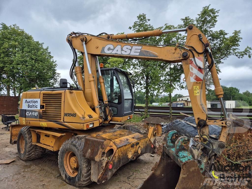CASE WX 145 Pelle sur pneus