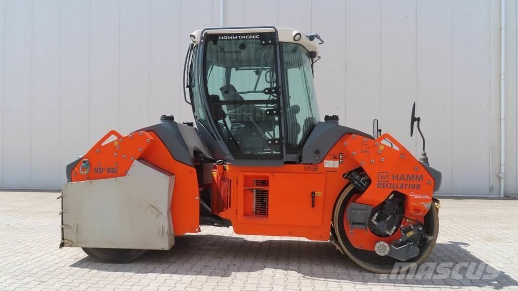 Hamm HD+80i OT Rouleaux monocylindre