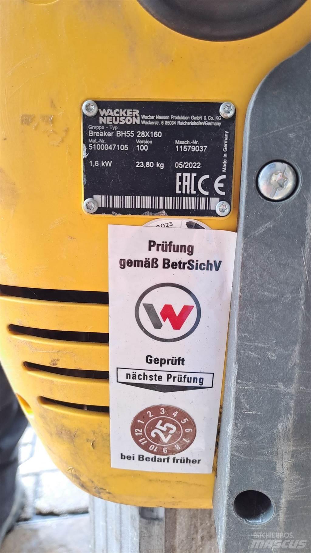 Wacker Neuson BH55 Compacteurs