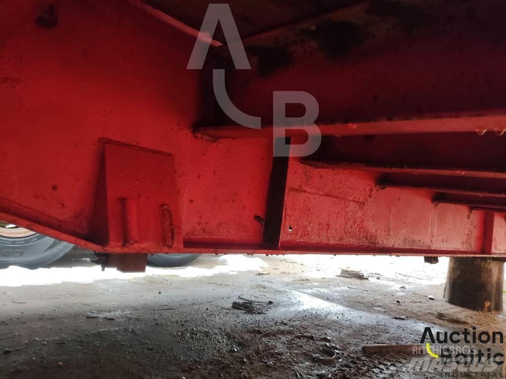 Overlander TRI36 Semi remorque à rideaux coulissants (PLSC)