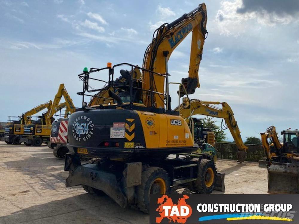 JCB JS 160 W Pelle sur pneus