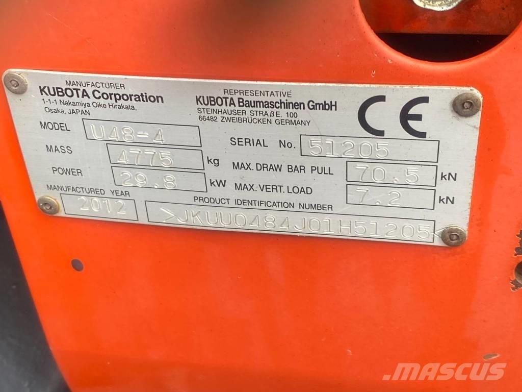 Kubota U 48-4 Mini pelle < 7t
