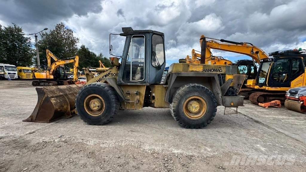 Hanomag 50 E Chargeuse sur pneus