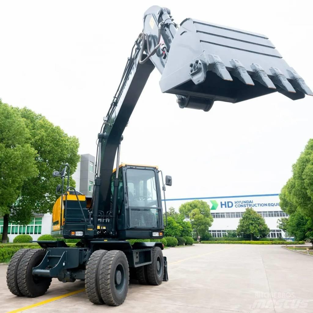 Hyundai HW155 Pelle sur pneus