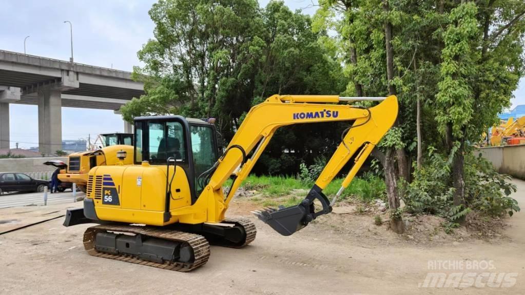 Komatsu pc56 Pelle sur chenilles