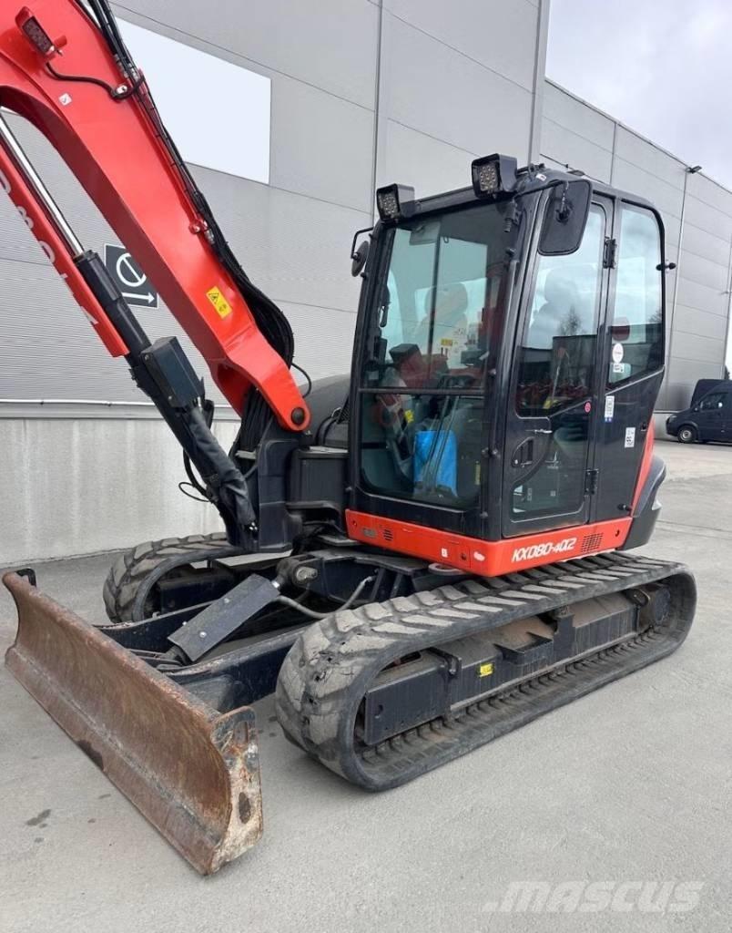 Kubota KX 080-4@2 Mini pelle 7t-12t