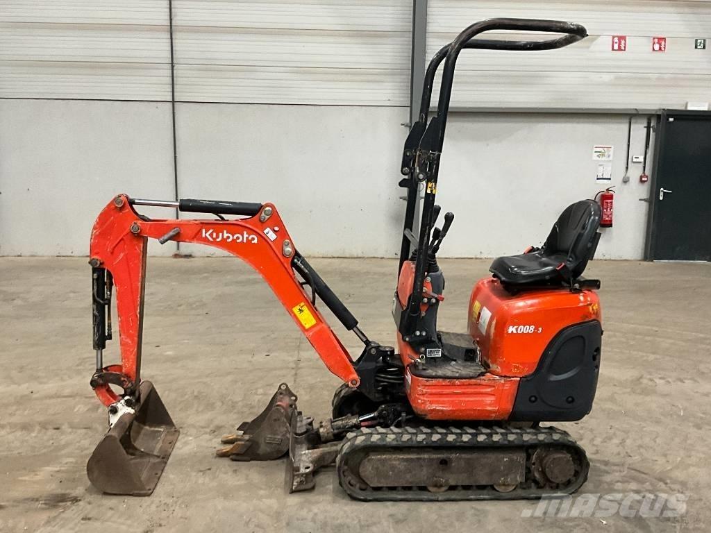 Kubota K 008-3 Mini pelle < 7t
