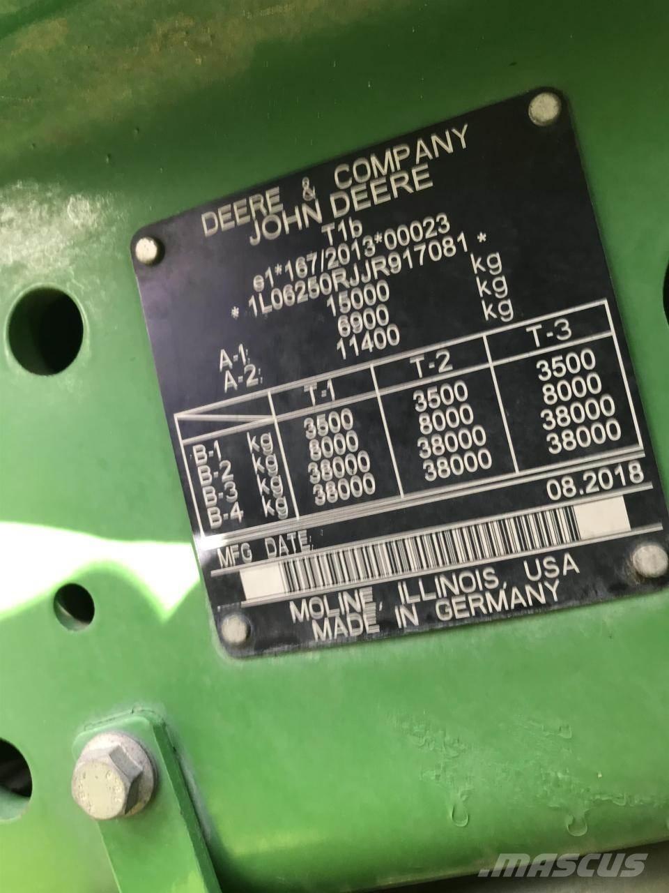 John Deere 6250R Tracteur