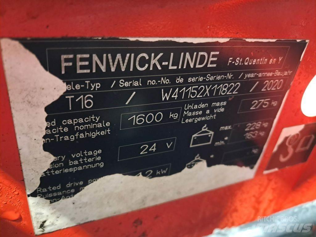 Linde T16 Transpalette accompagnant
