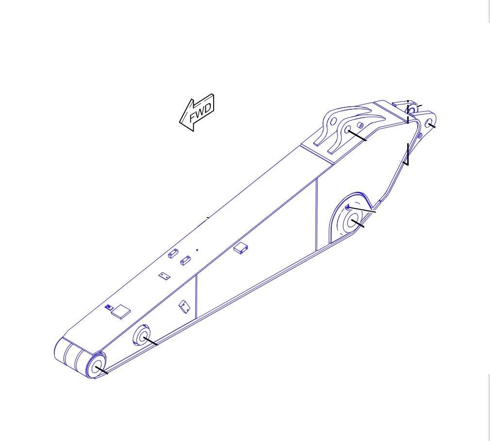 CAT 329 D Bras et Godet