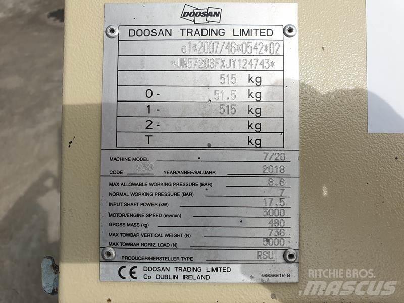 Doosan 7 / 20 Compresseur