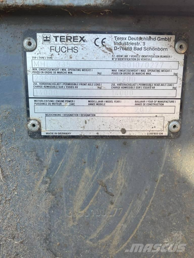 Fuchs MHL 335 Pelle à déchets