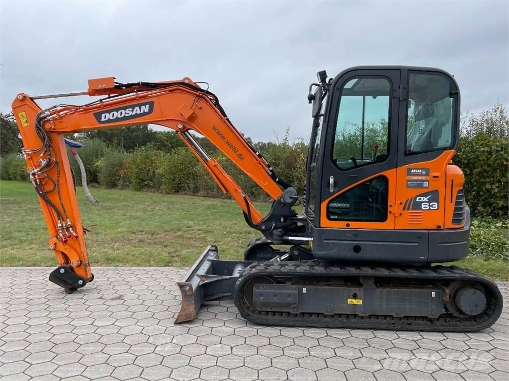 Doosan DX63-3 Mini pelle < 7t