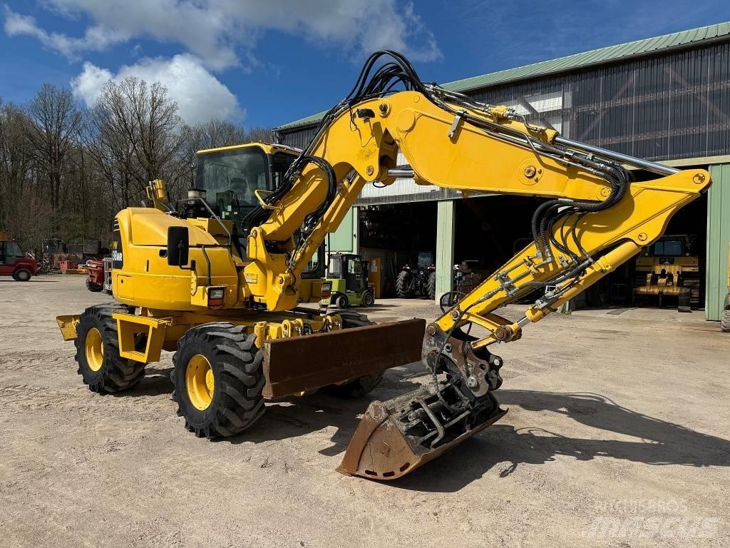 Komatsu PW 98 MR-8 Pelle sur pneus