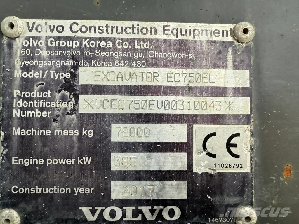 Volvo EC 750 EL Pelle sur chenilles
