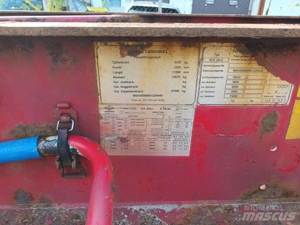Schmitz Cargobull Semi remorque porte container