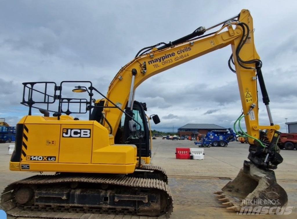 JCB 140X Steelwrist Pelle sur chenilles