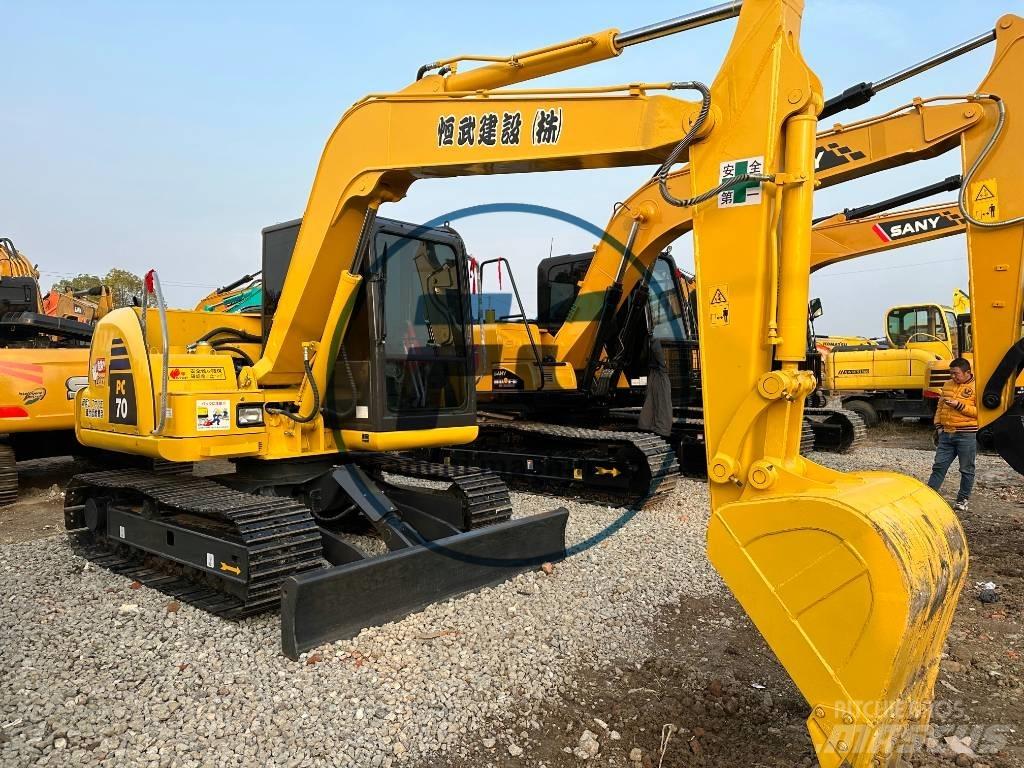 Komatsu PC 70 Mini pelle < 7t