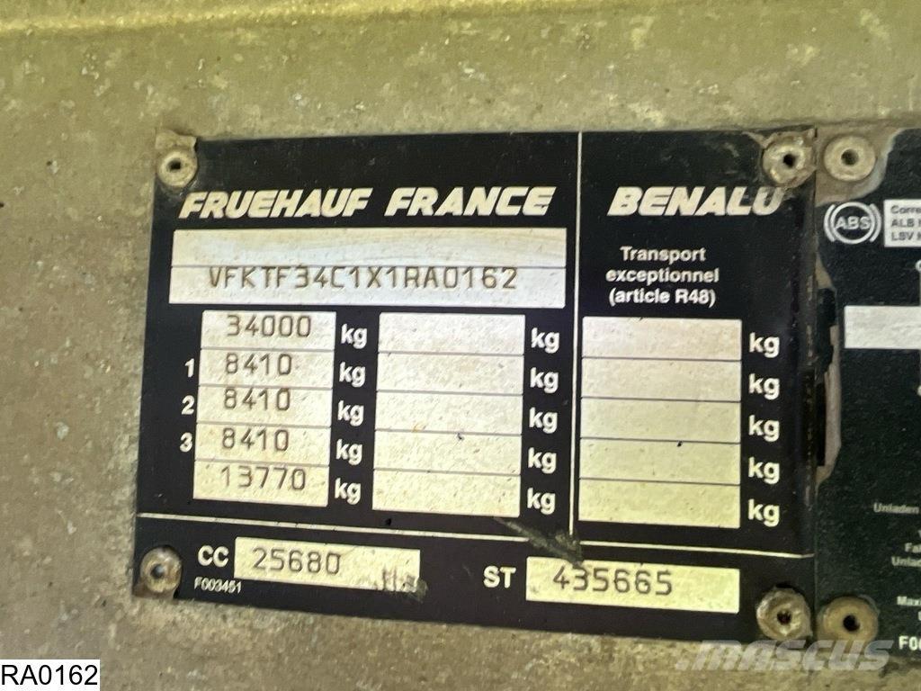 Benalu kipper Benne semi remorque