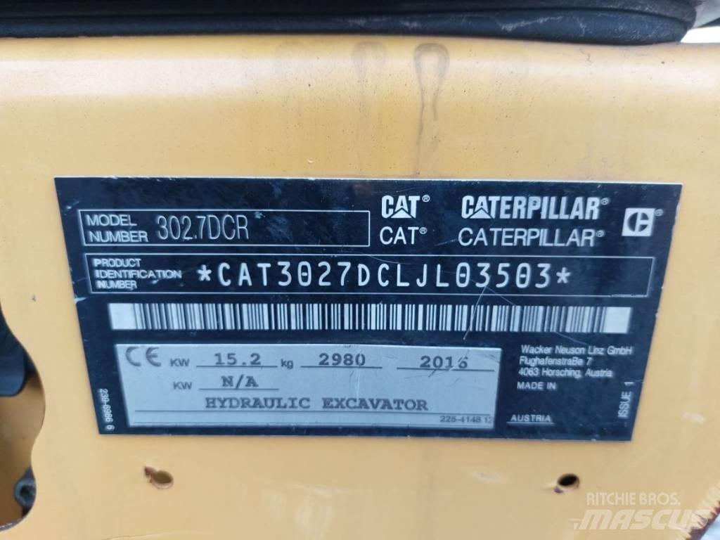 CAT 302.7 D CR Mini pelle < 7t