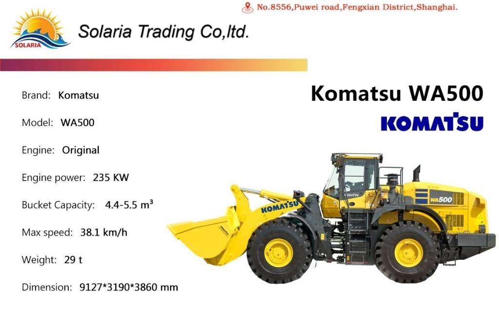 Komatsu WA 500 Chargeuse sur pneus