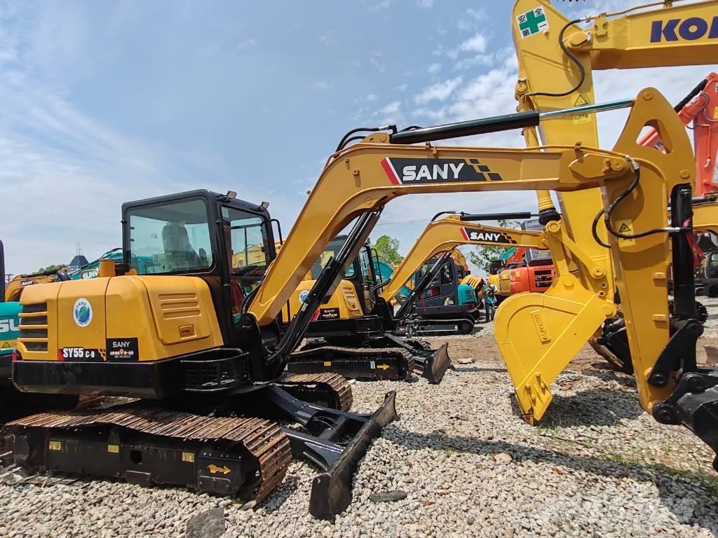 Sany 55 Pelle sur chenilles