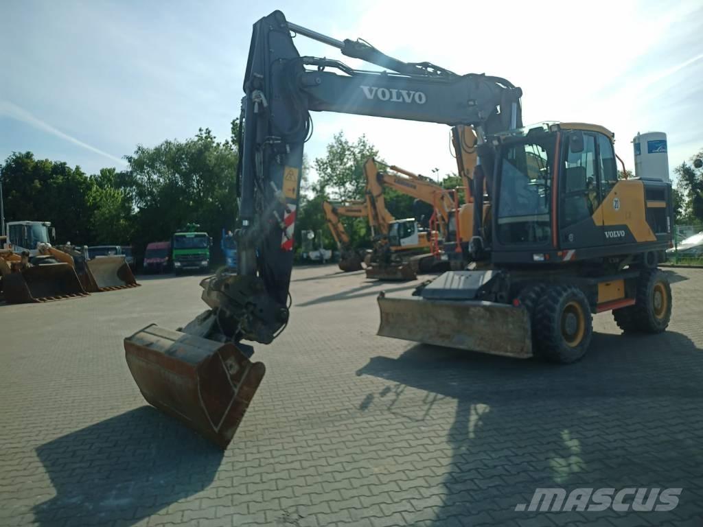 Volvo EW 180 E Pelle sur pneus