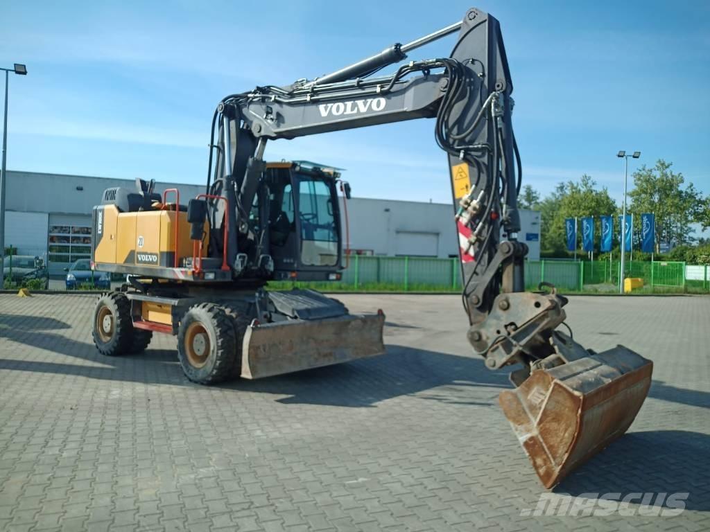 Volvo EW 180 E Pelle sur pneus