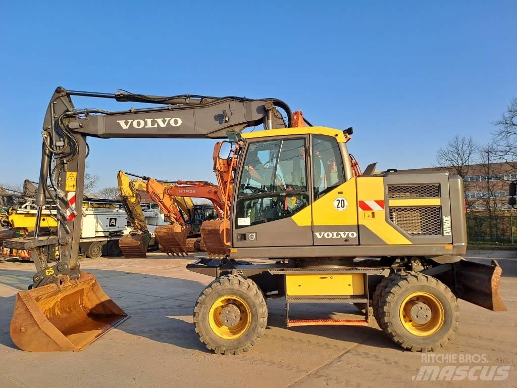 Volvo EW 160 E Pelle sur pneus