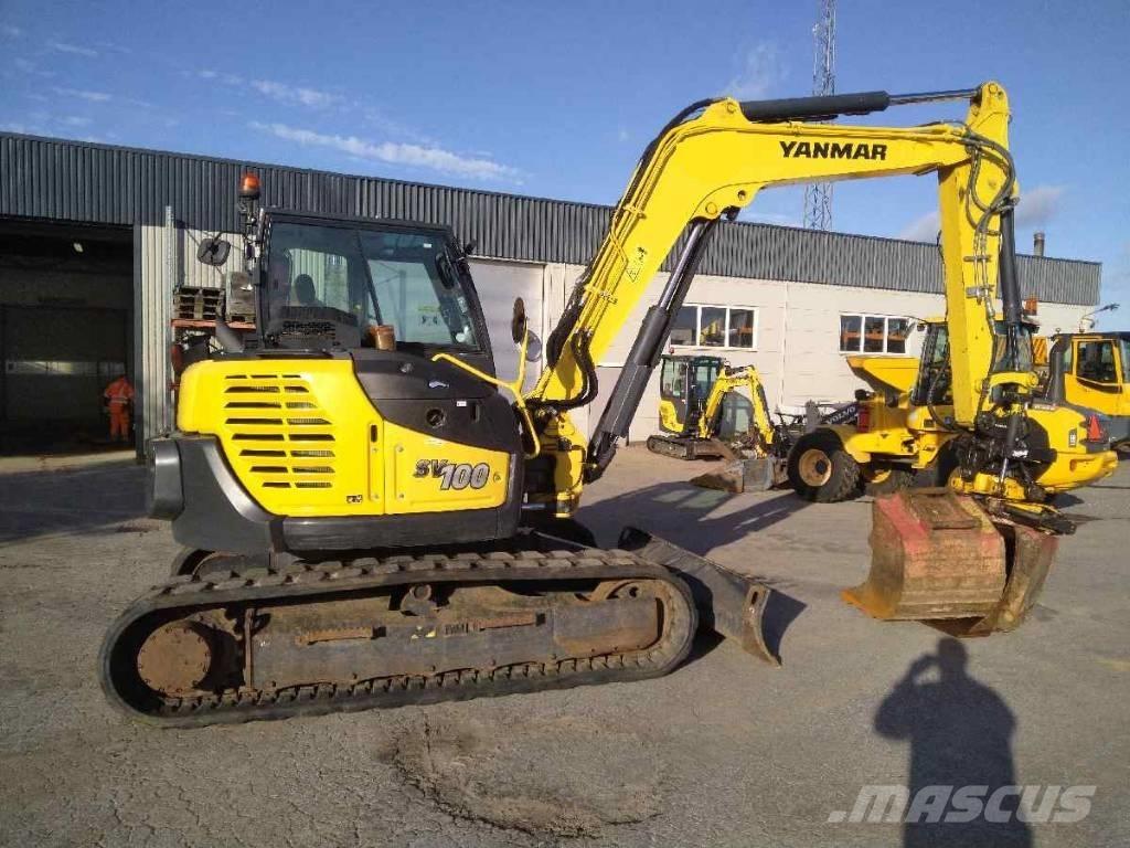 Yanmar SV 100-2A Mini pelle 7t-12t