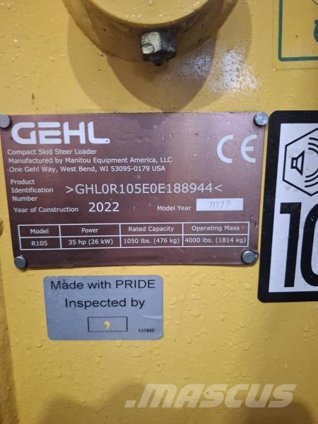 Gehl GELH R105 Chargeuse compacte