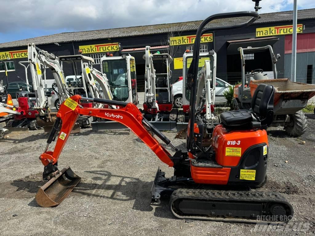 Kubota U 10-3 Mini pelle < 7t